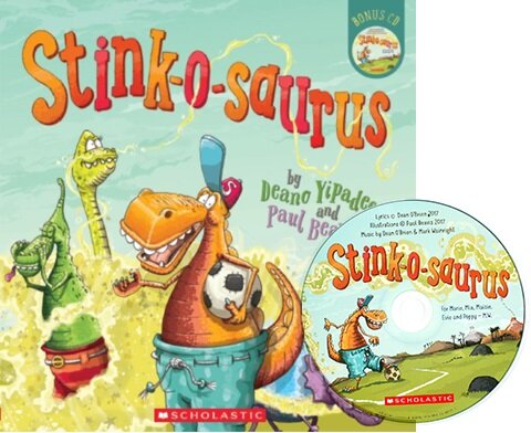 Stink-O-Saurus (Paperback + CD)