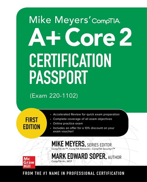 Mike Meyers Comptia A+ Core 2 Certification Passport (Exam 220-1102) (Paperback)