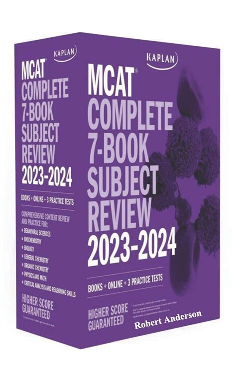 MCAT Complete 7-Book Subject Review (Paperback)
