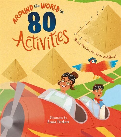 Around the World in 80 Activities: Mazes, Puzzles, Fun Facts, and More! (Paperback)