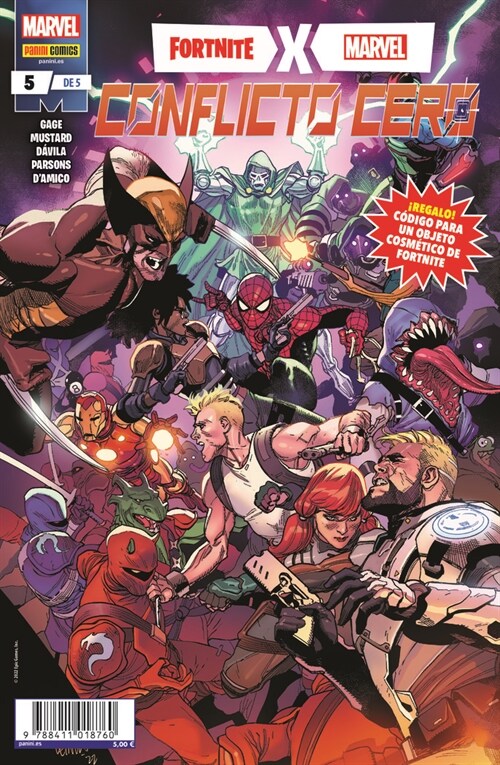 MARVEL/FORTNITE 5 CONFLICTO CERO (Paperback)