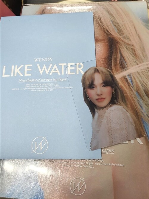 [중고] 웬디 - 미니 1집 Like Water [Photo Book Ver.]