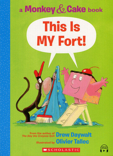 Monkey And Cake : This Is My Fort (Paperback + StoryPlus QR, 컬러판)