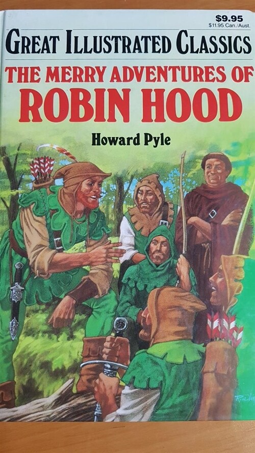 [중고] The Merry Adventures of Robin Hood (Hardcover, 1st)