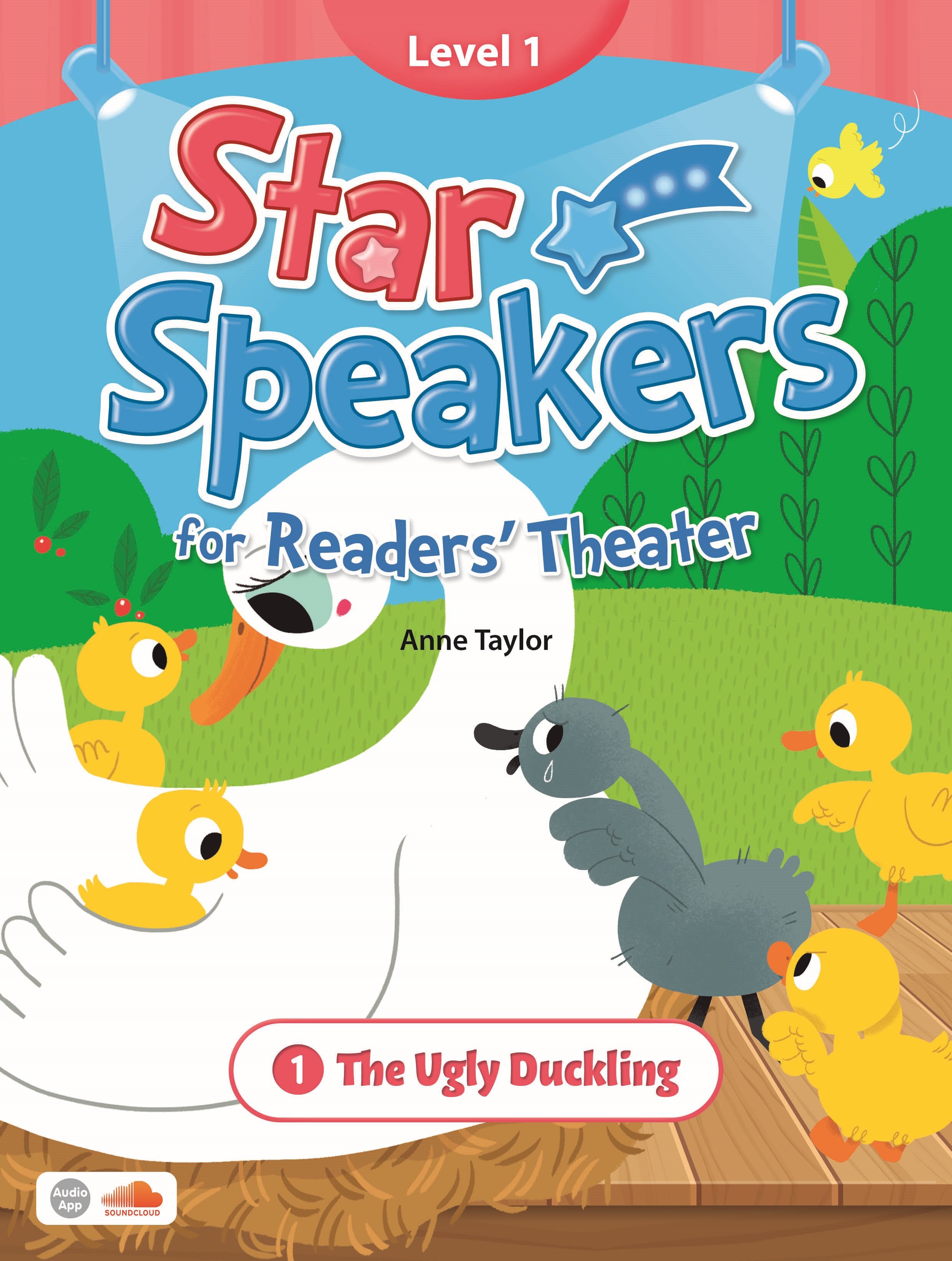 [중고] Star Speakers for Readers Theater 1-1 : The Ugly Duckling (Student Book  + Practice Book + QR Codes)