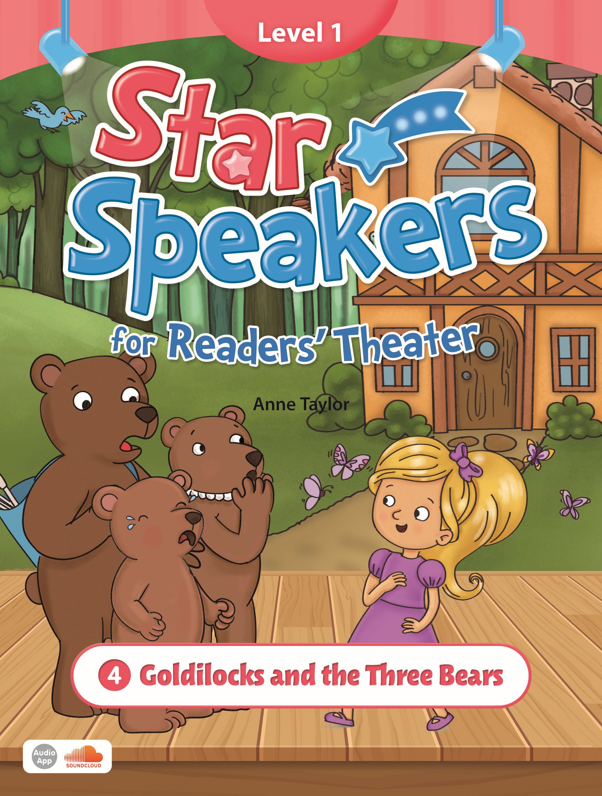 [중고] Star Speakers for Readers Theater 1-4 : Goldilocks and Three Bears (Student Book  + Practice Book + QR Codes)