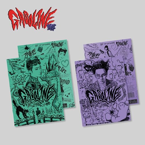 키 - 정규 2집 Gasoline [Booklet Ver.][버전 2종 중 랜덤발송]