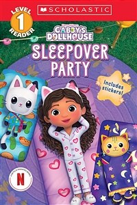 Gabby's Dollhouse: Sleepover Party (Scholastic Reader, Level 1) (Paperback)