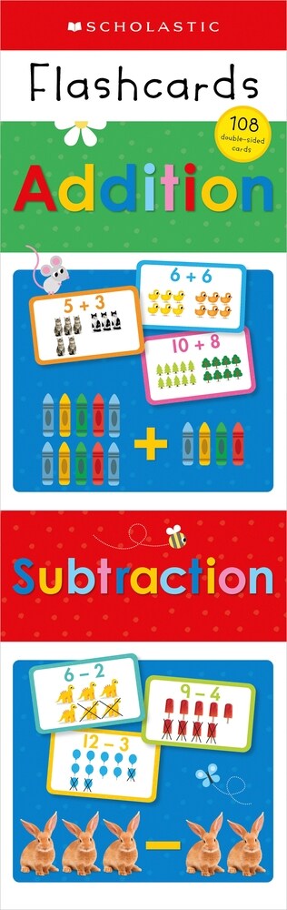 Addition & Subtraction Flashcard Pack: Scholastic Early Learners (Flashcards) (Paperback)