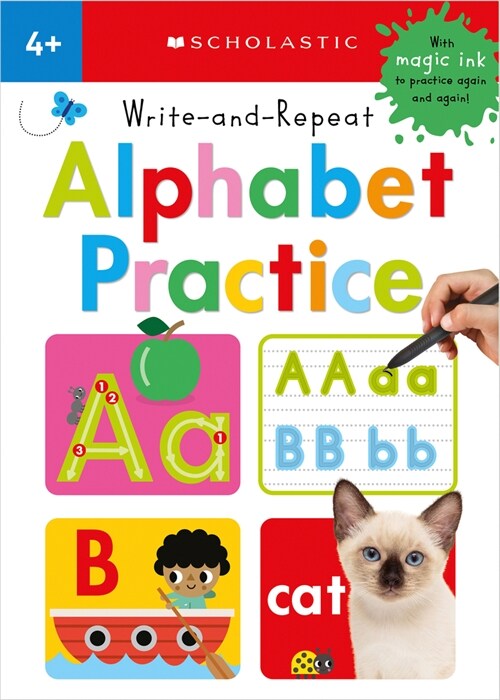 Write-And-Repeat Alphabet Practice (Paperback)