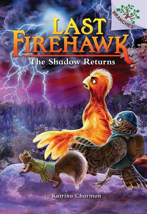 The Shadow Returns: A Branches Book (the Last Firehawk #12) (Hardcover)