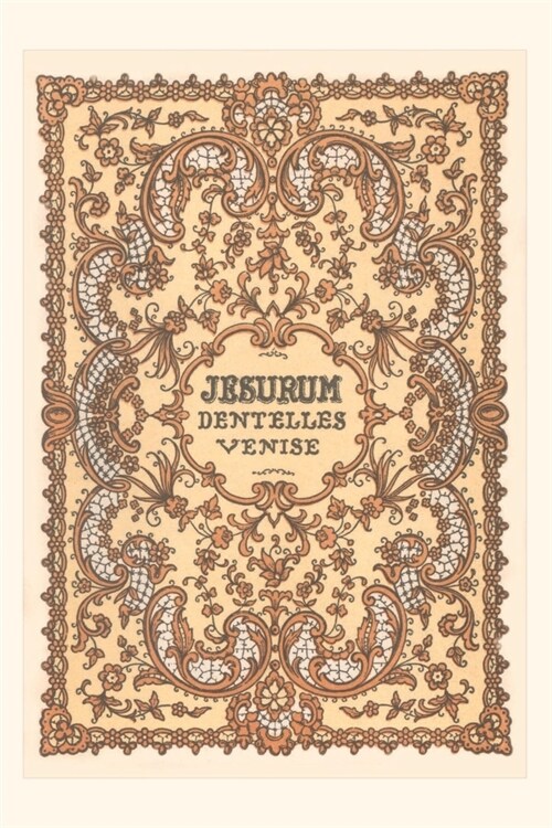 Vintage Journal Venetian Lace Design (Paperback)