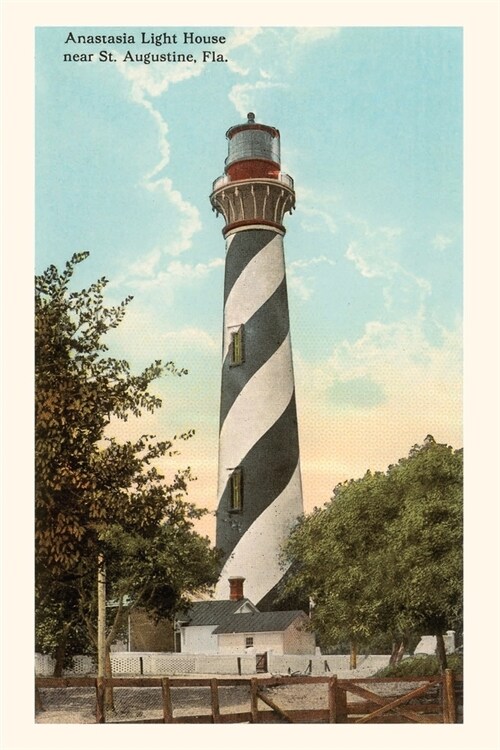 Vintage Journal Anastasia Lighthouse, St. Augustine, Florida (Paperback)