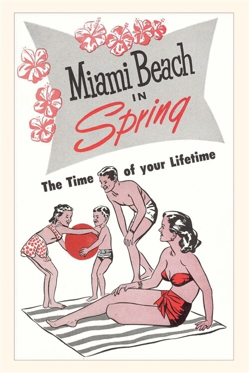 Vintage Journal Miami Beach in Spring (Paperback)