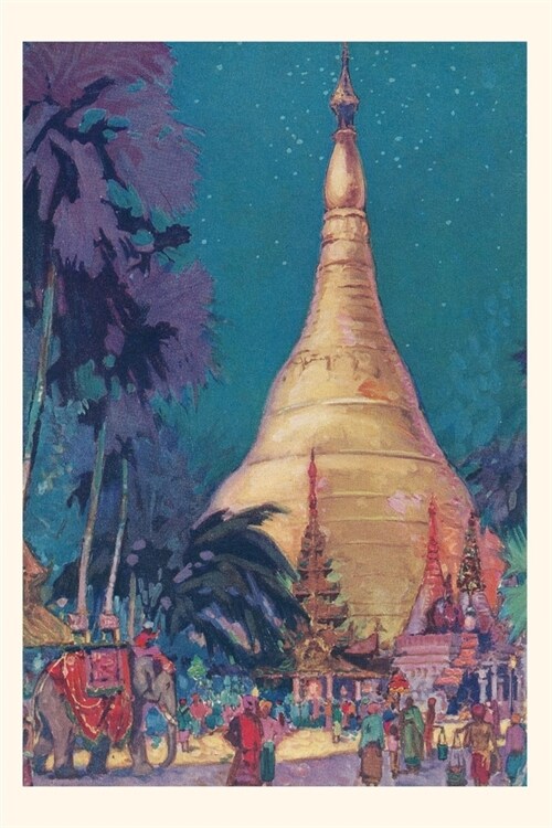 Vintage Journal Fantasy Oriental Temple (Paperback)