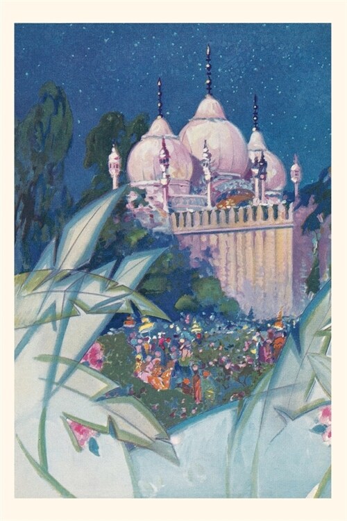 Vintage Journal Fantasy Oriental Pavilion (Paperback)