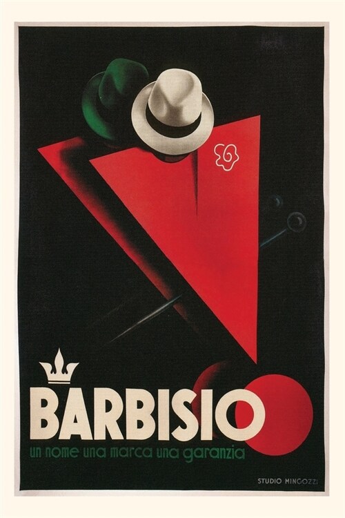 Vintage Journal Ad for Barbisio, Hat and Triangle (Paperback)
