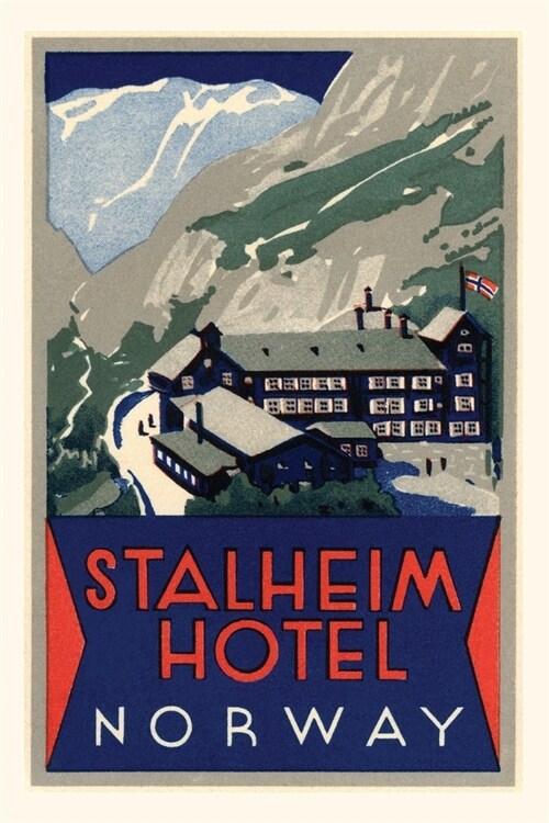 Vintage Journal Stalheim Hotel, Norway (Paperback)