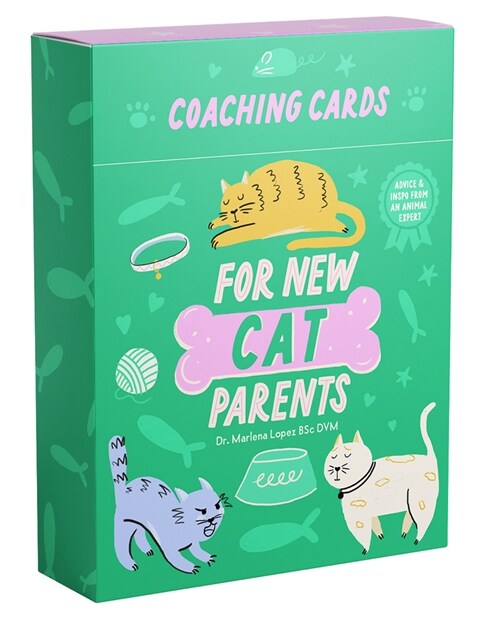 Coaching Cards for New Cat Parents: Advice and Inspiration from an Animal Expert (Paperback)
