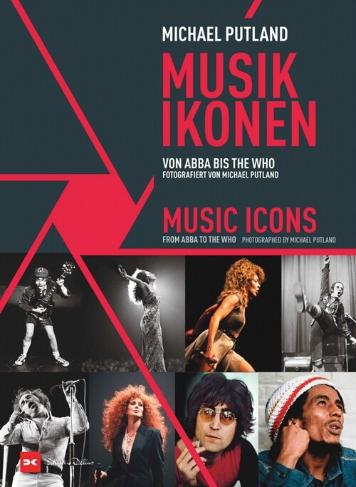 Music Icons: From Abba to the Who. Photographed by Michael Putland (Hardcover)