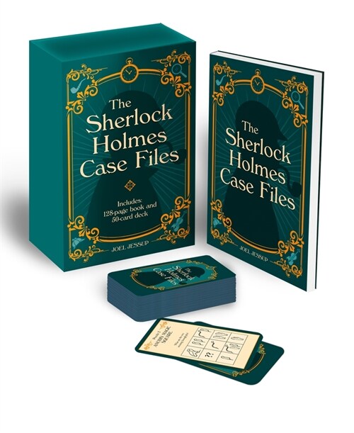 The Sherlock Holmes Case Files: Includes a 50-Card Deck of Absorbing Puzzles and an Accompanying 128-Page Book (Paperback)