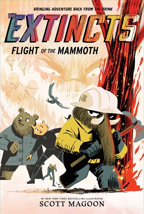 The Extincts: Flight of the Mammoth (the Extincts #2): A Graphic Novel (Hardcover)