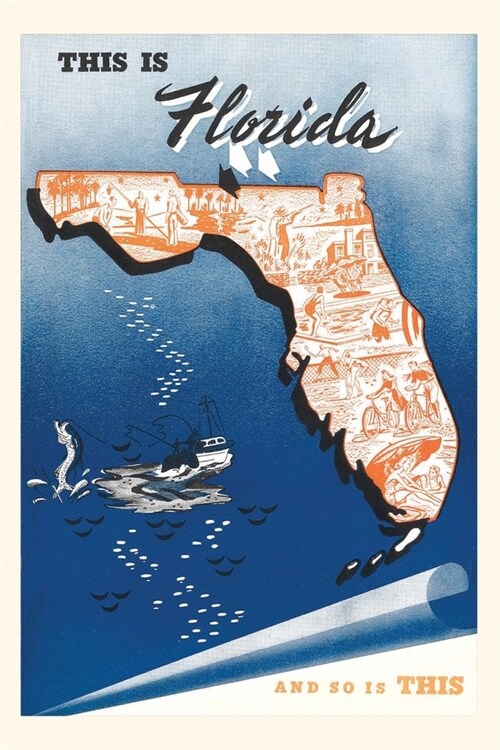 Vintage Journal This is Florida (Paperback)