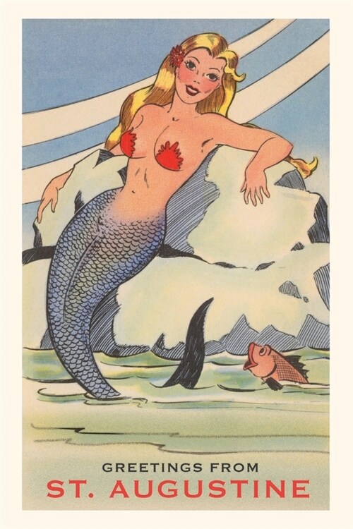 Vintage Journal St. Augustine Mermaid (Paperback)