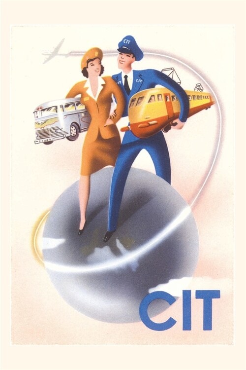 Vintage Journal CIT French Transport Ad (Paperback)