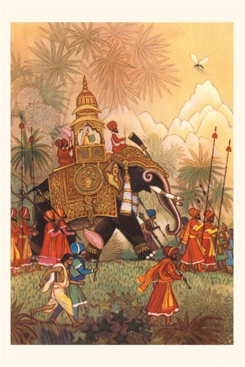 Vintage Journal Maharini Traveling on Elephant (Paperback)