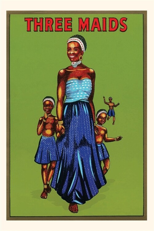 Vintage Journal Three Maids, African Girls (Paperback)