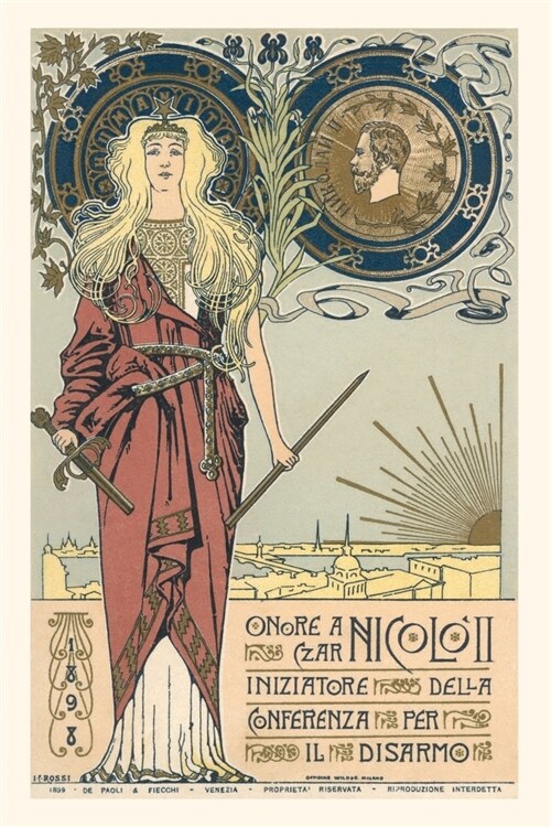 Vintage Journal Warrior Goddess with Broken Sword (Paperback)