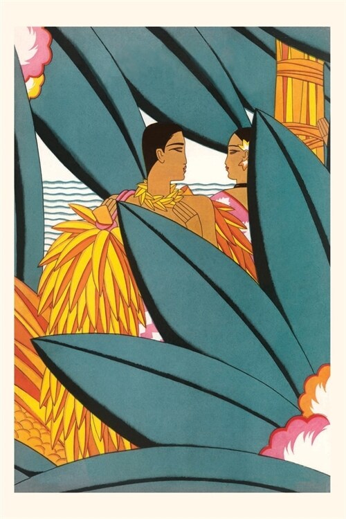 Vintage Journal Tropical Poster (Paperback)