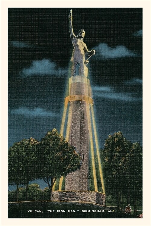 Vintage Journal Vulcan Monument, Birmingham (Paperback)