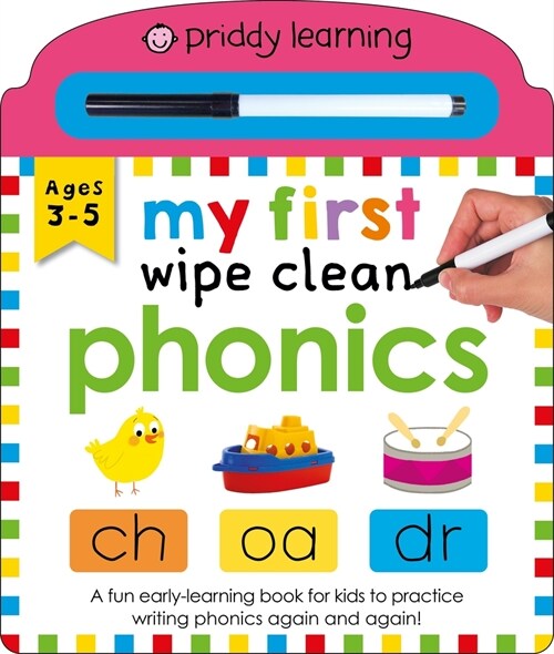 Priddy Learning: My First Wipe Clean Phonics (Board Books)
