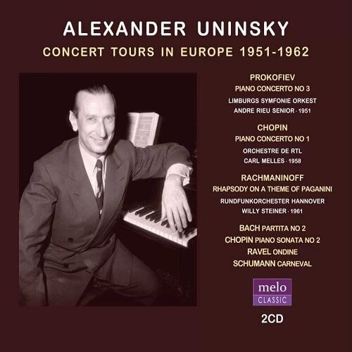 [수입] 알렉산더 우닌스키 - 연주회 실황 (1951-1962) [2CD]