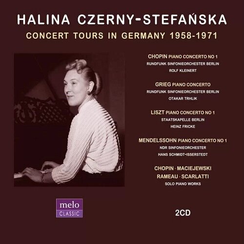[수입] 할리나 체르니-스테판스카 - 독일 연주회 실황 (1958-1971) [2CD]