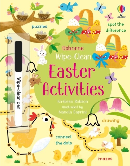 Wipe-Clean Easter Activities (Paperback)