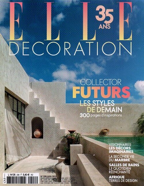 Elle Decoration (월간 프랑스판): 2022년 06월호