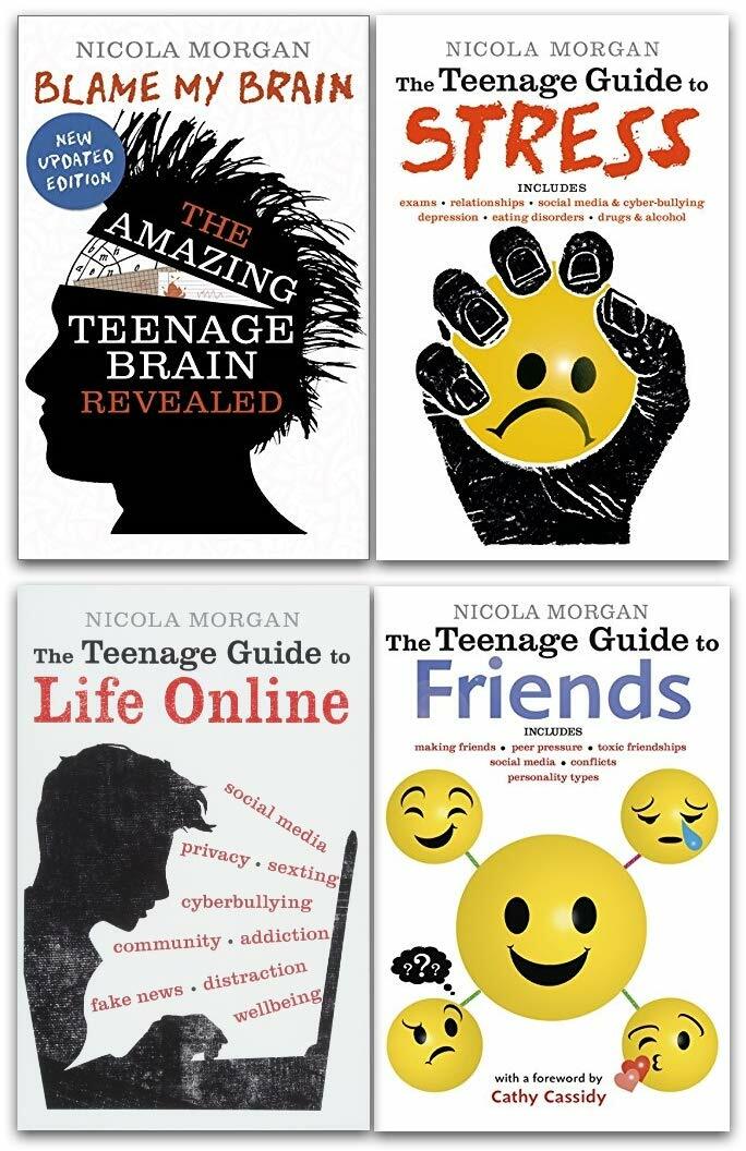Nicola Morgans Teenage Guide 4 Books Collection Set (Paperback 4권)