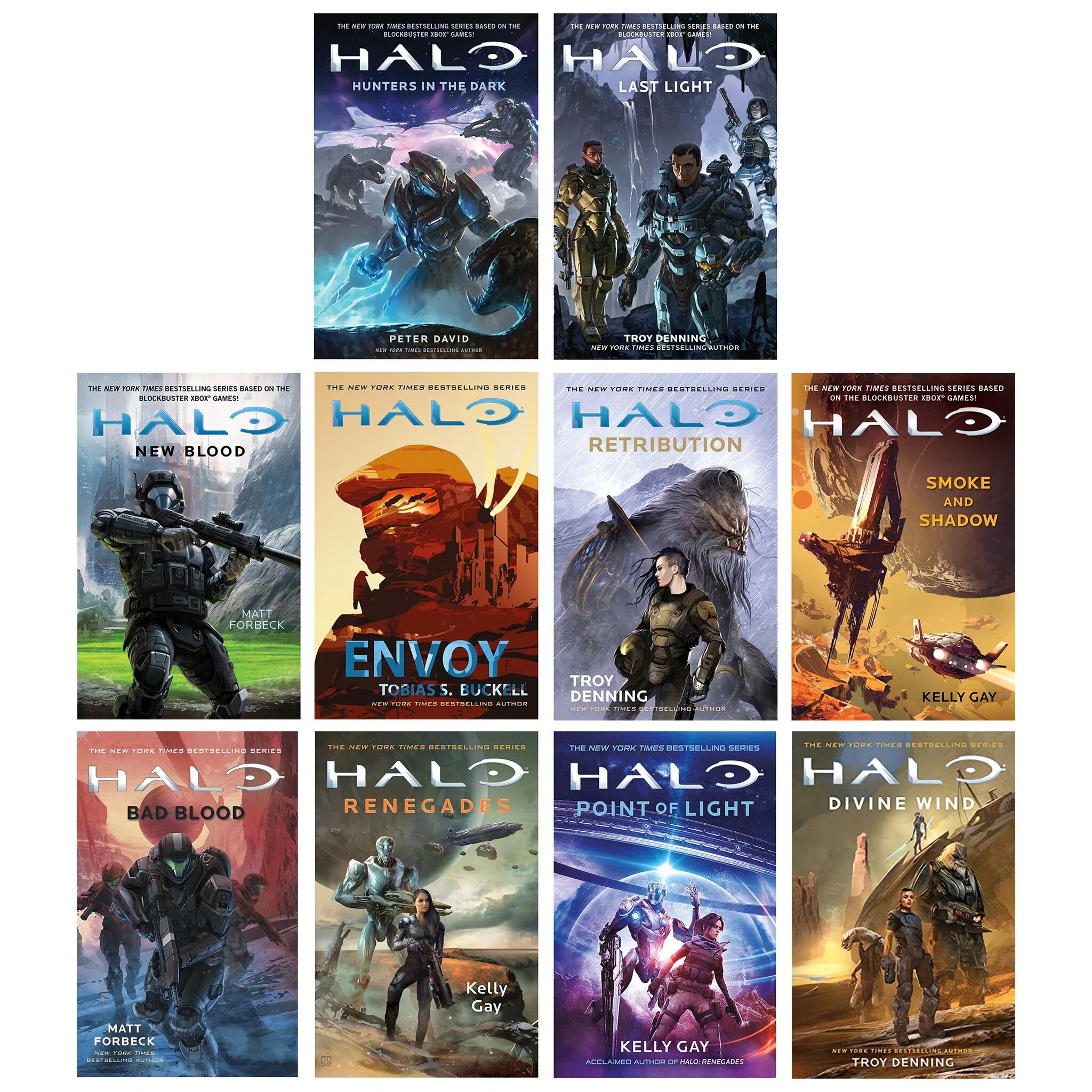 Halo Collection 10 Books Set (Paperback 10권)