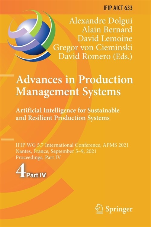 Advances in Production Management Systems. Artificial Intelligence for Sustainable and Resilient Production Systems (Paperback)