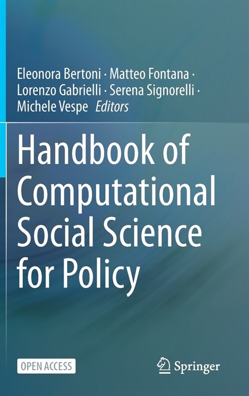 Handbook of Computational Social Science for Policy (Hardcover)