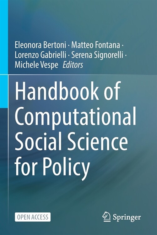 Handbook of Computational Social Science for Policy (Paperback)