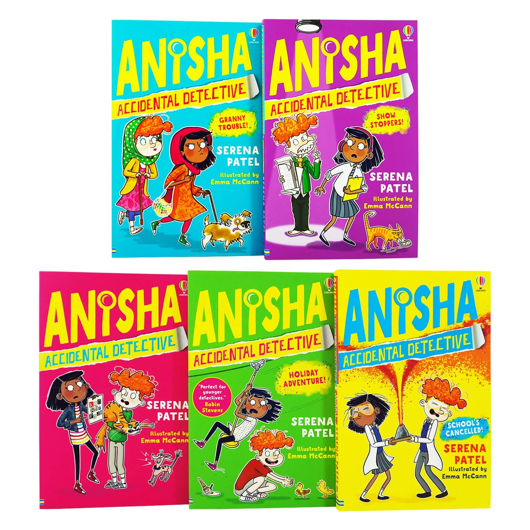 Anisha, Accidental Detective Series 5 Books Collection Set (Paperback 5권)