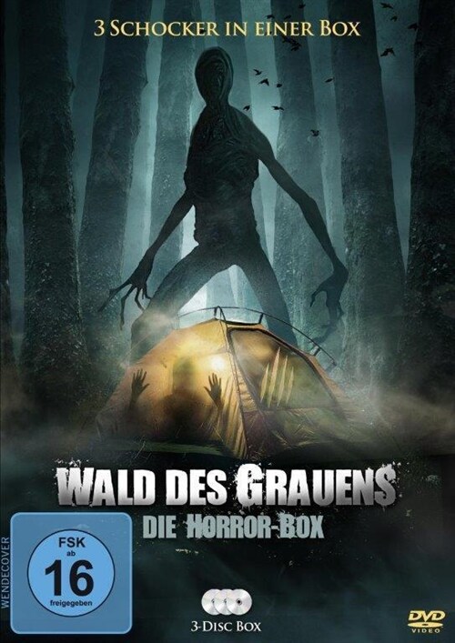 Wald des Grauens, 3 DVD (DVD Video)