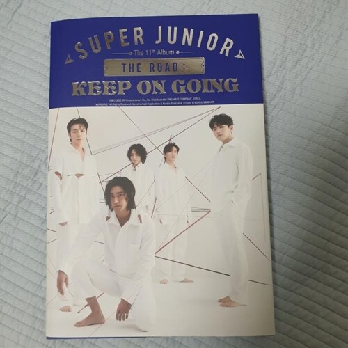 [중고] 슈퍼주니어 - 정규 11집 Vol.1 The Road : Keep on Going [커버 2종 중 랜덤발송]