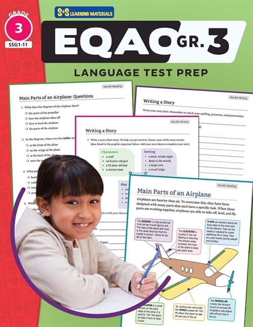 EQAO Grade 3 Language Test Prep Guide (Paperback)