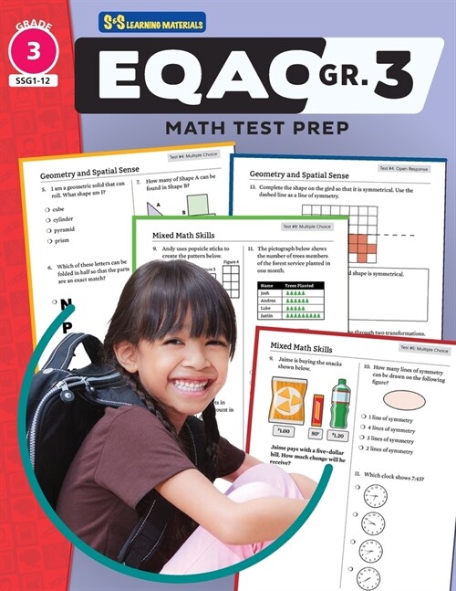 EQAO Grade 3 Math Test Prep Guide (Paperback)