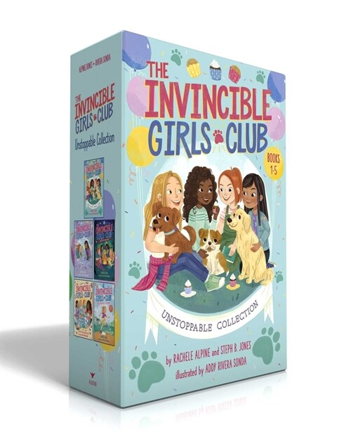 The Invincible Girls Club Unstoppable Collection (Boxed Set): Home Sweet Forever Home; Art with Heart; Back to Nature; Quilting a Legacy; Recess All-S (Paperback, Boxed Set)